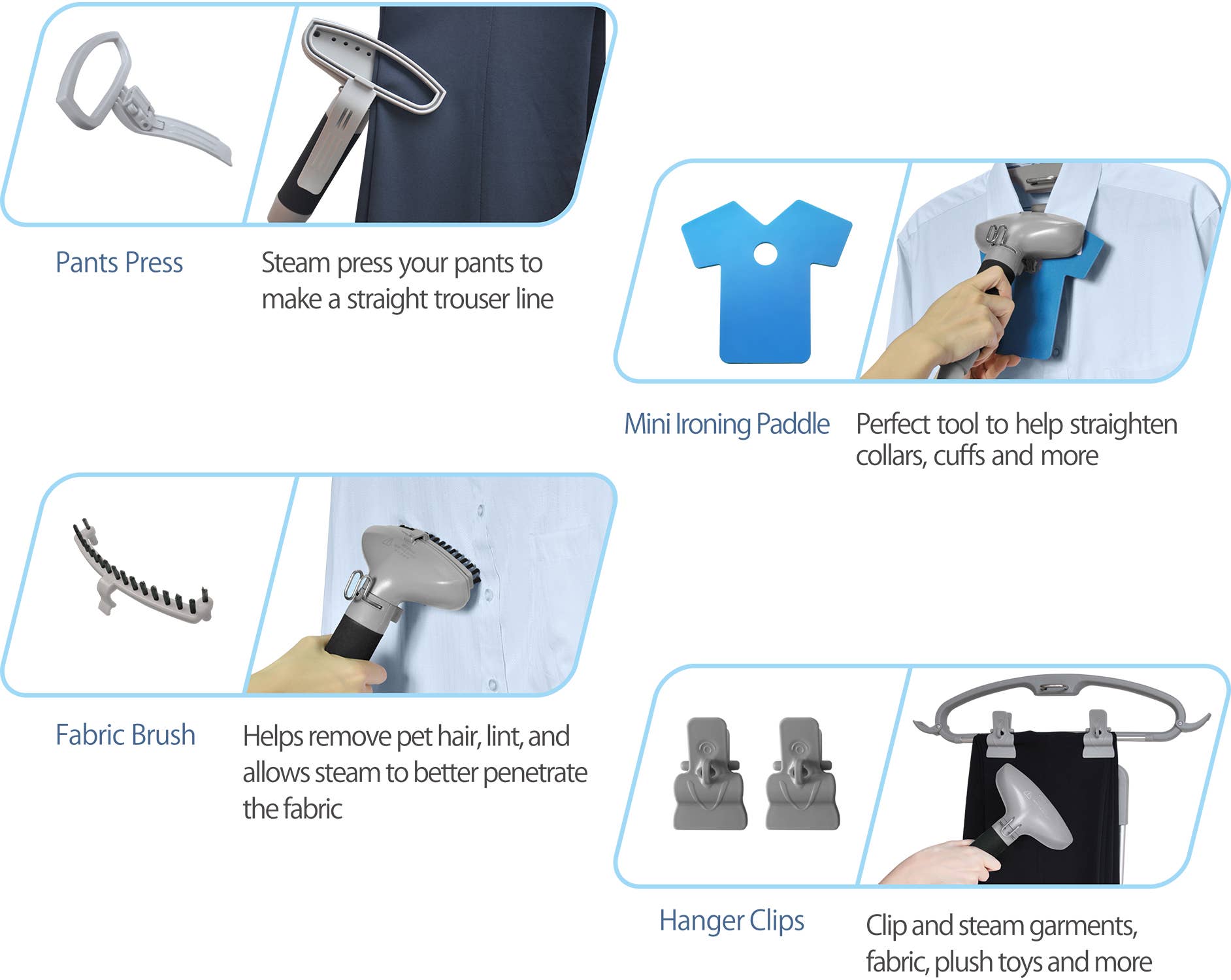 Salav-True & Tidy – Engroshandel Damper – Professionel tøjdamper med dobbelt bar m/bonus 3 stk afkalkningsmiddel14