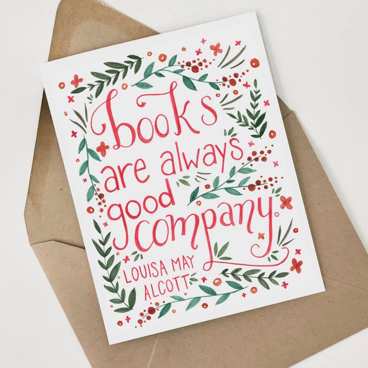 She Said It. – wholesale Everyday greeting card – Louisa May Alcott Books Greeting Card