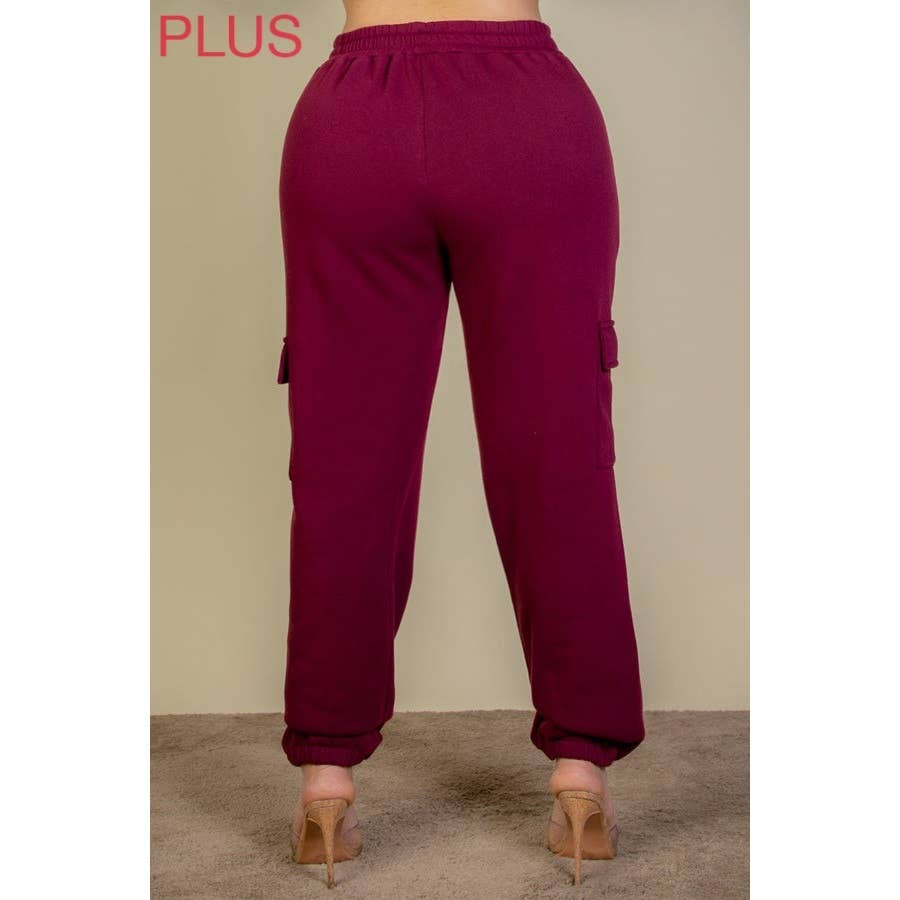Timeless - Wholesale Athletic Sweatpants/Joggers - Women's - PLUS Cargo Jogger Sweatpants12