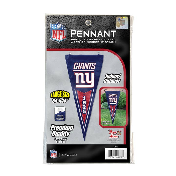 Party Animal, Inc. - Wholesale Flag - New York Giants Vertical Pennant