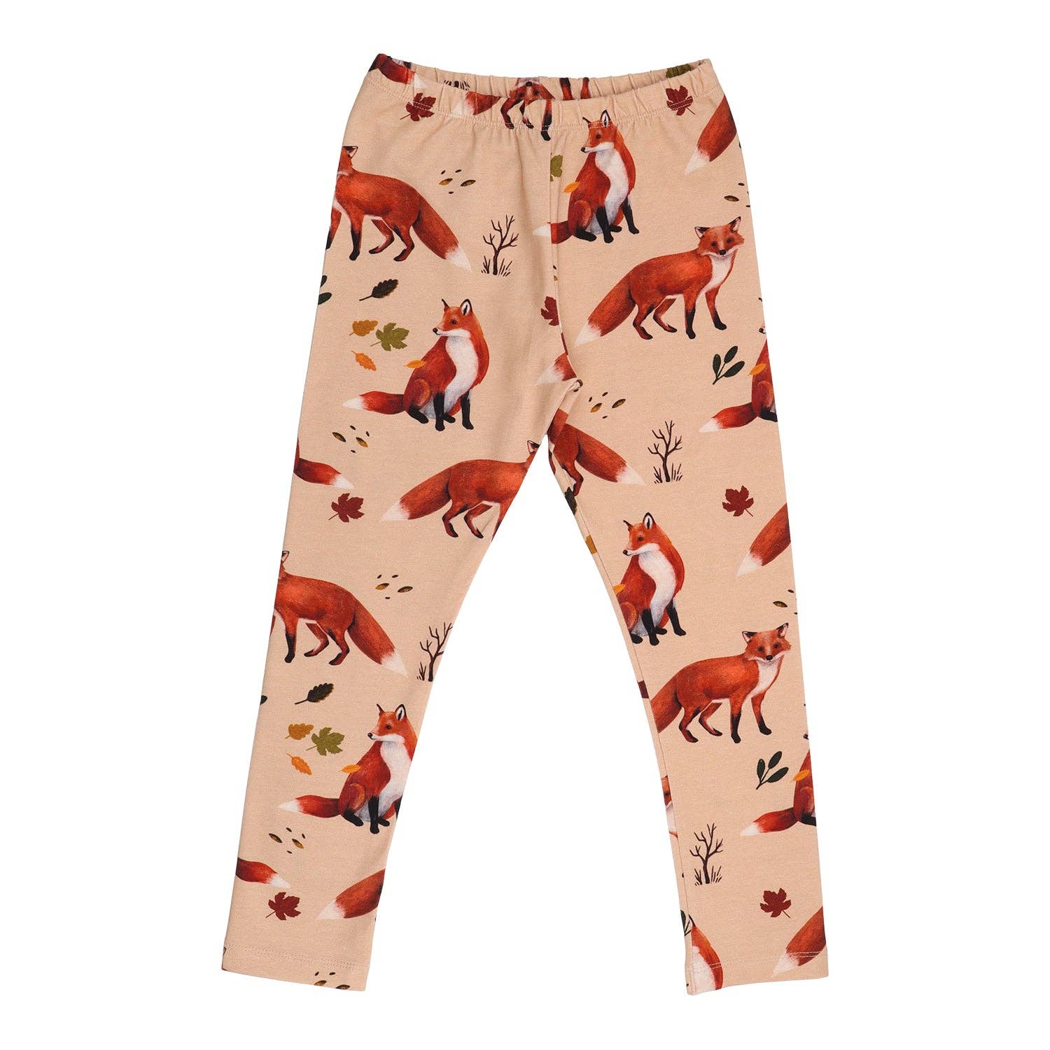 walkiddy - Vendita all'ingrosso Leggings - Bambini - Volpi Rosse-Leggings0