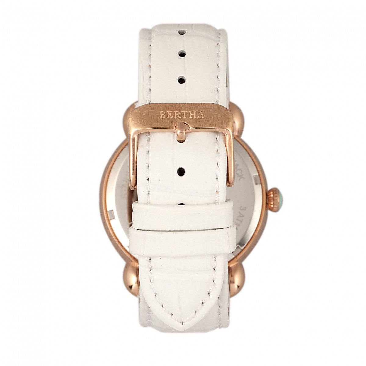 Bertha - Wholesale Wrist Watch - Women's - Bertha Ashley Mother-of-Pearl Leather-Band Watch11