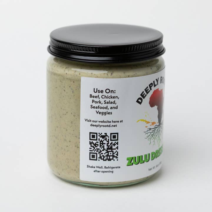 Deeply Root'd - Wholesale Salad dressing - Zulu Dressing (Our twist on Caesar Dressing)1