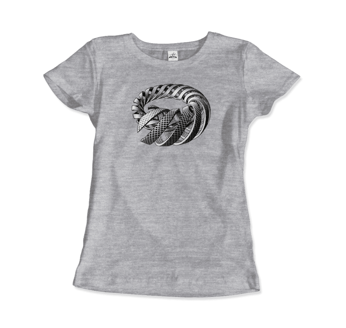 Art-O-Rama Shop - Wholesale Screen Printed T-Shirt - Unisex - MC Escher Spirals Art T-Shirt10