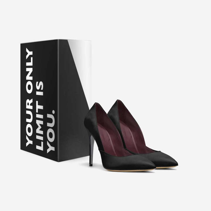 Pearl - Wholesale High Heels - Women's - QUEEN K Cherry Wine Heel - Vegan