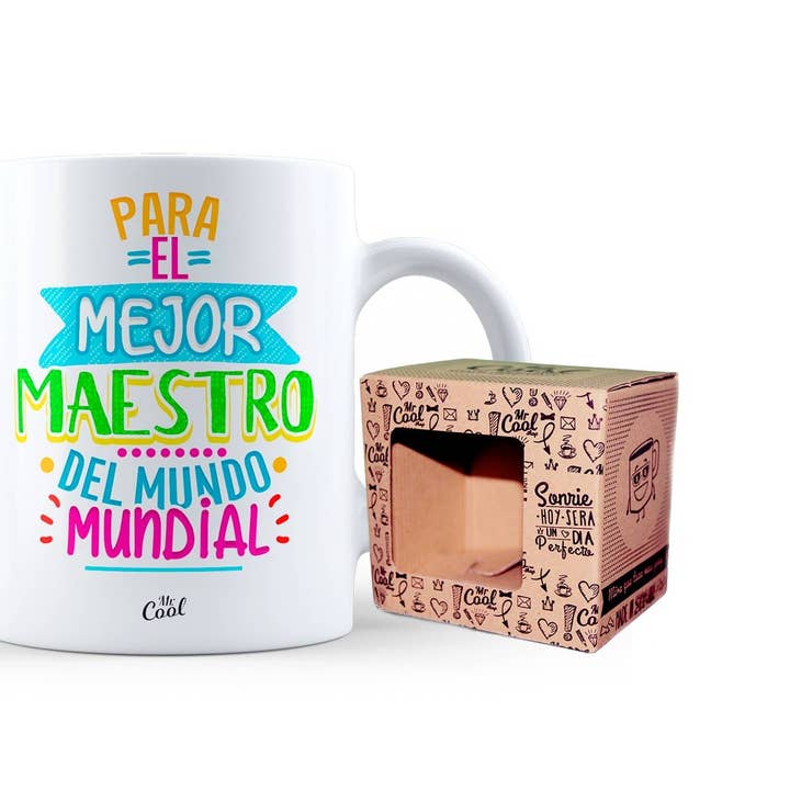 Mugg - För den bästa läraren i världen för wholesale av STAR WAY, S.L. | MrCool