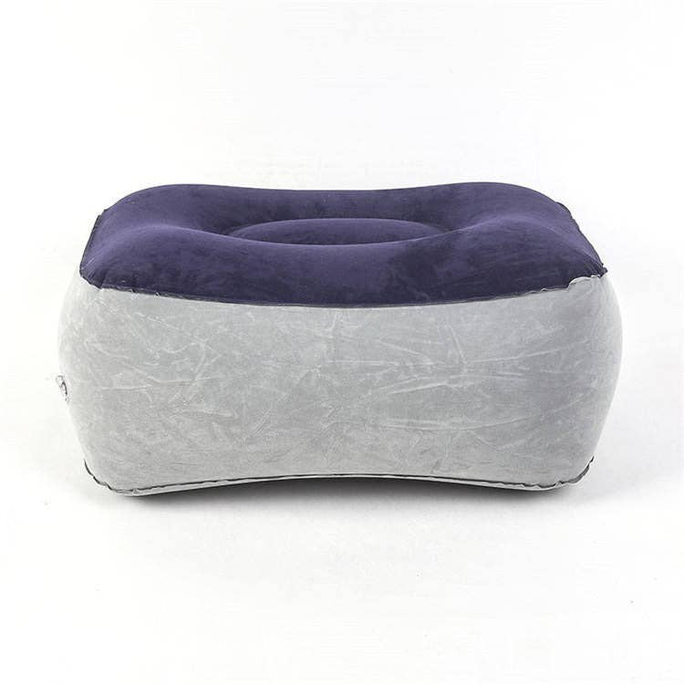 VIGOR – wholesale Lumbar pillow – Travel Soft Flocking Adults Inflatable Foot Rest Pillow(10 P21