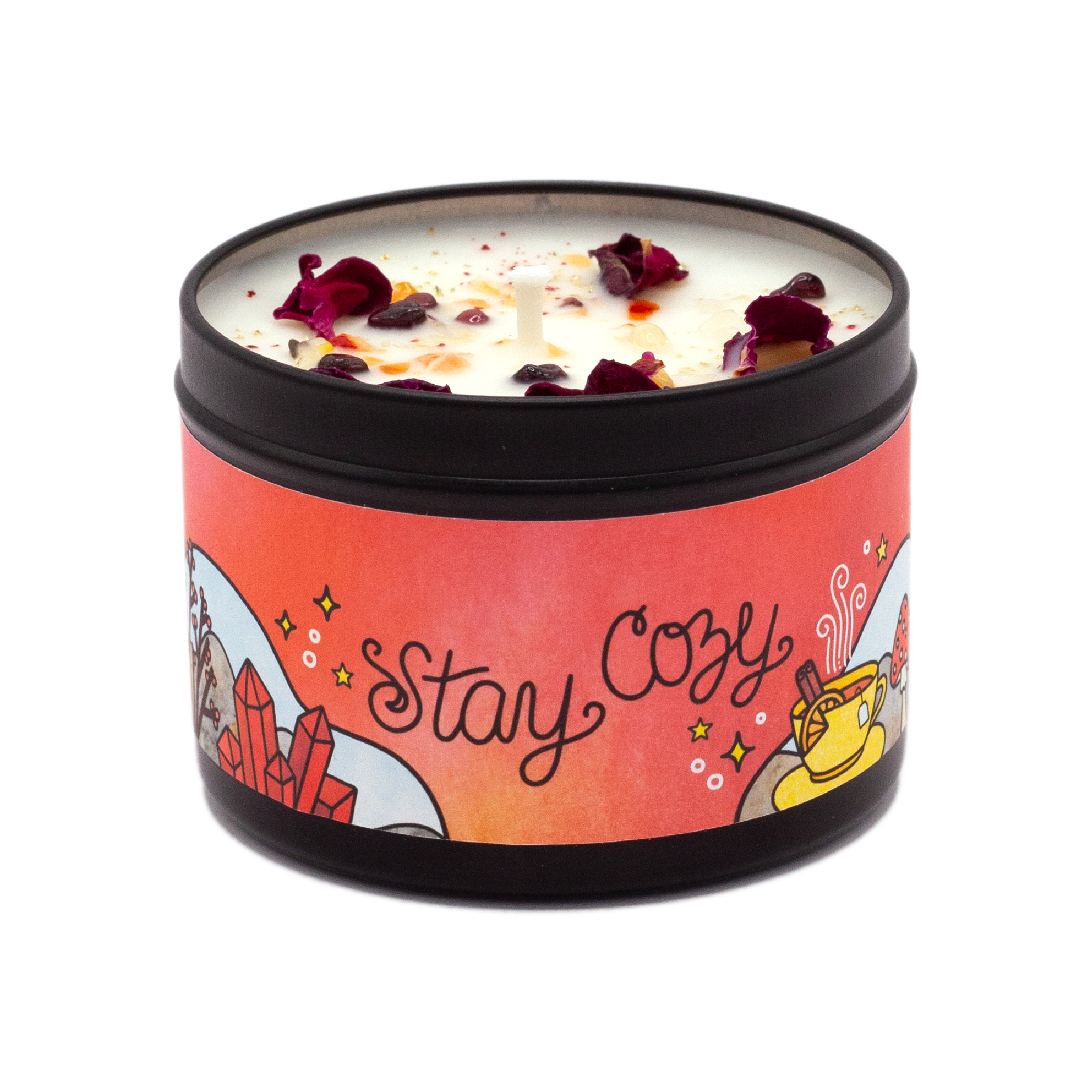 Rachel Beyer - Wholesale Travel Candles - Stay Cozy - Winter Holiday Christmas Candle - Orange Spice5