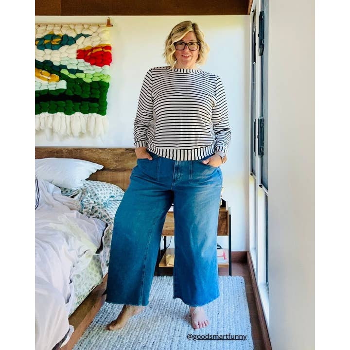 Lacson Ravello - Wholesale Sweatshirt - Women's - Arva Sweatshirt - Stripe10