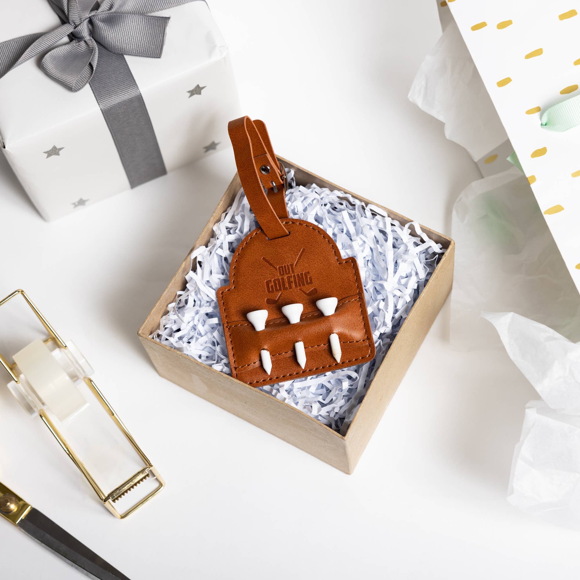 Pavilion – wholesale Sporttillbehör – Out Golfing - Golfväska i PU-läder3