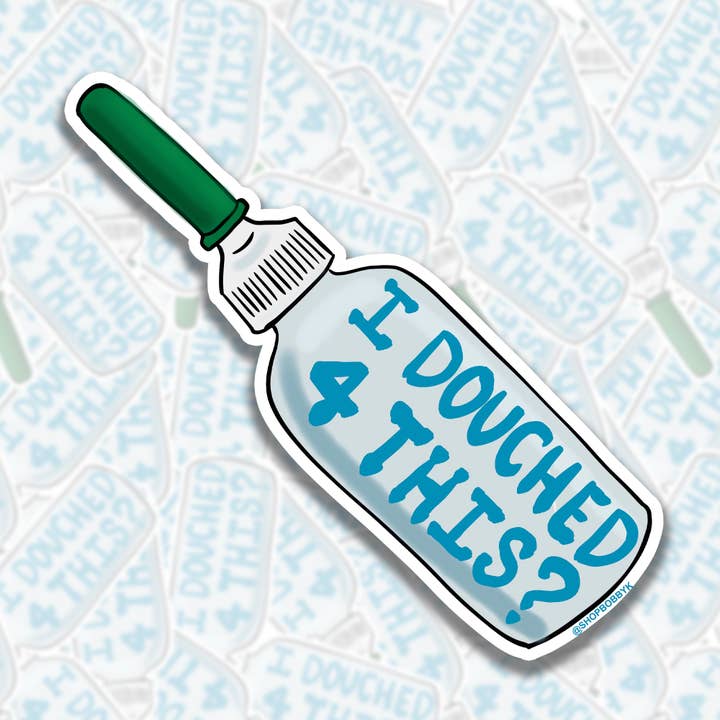 Ik heb me hiervoor gedoucht? Sticker voor wholesale door BOBBYK