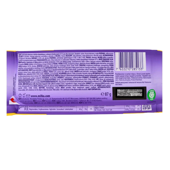 Phoenix Distributions – Großhandel Schokoriegel – MILKA - Tuc Cracker 87 Gramm 18 Stück3