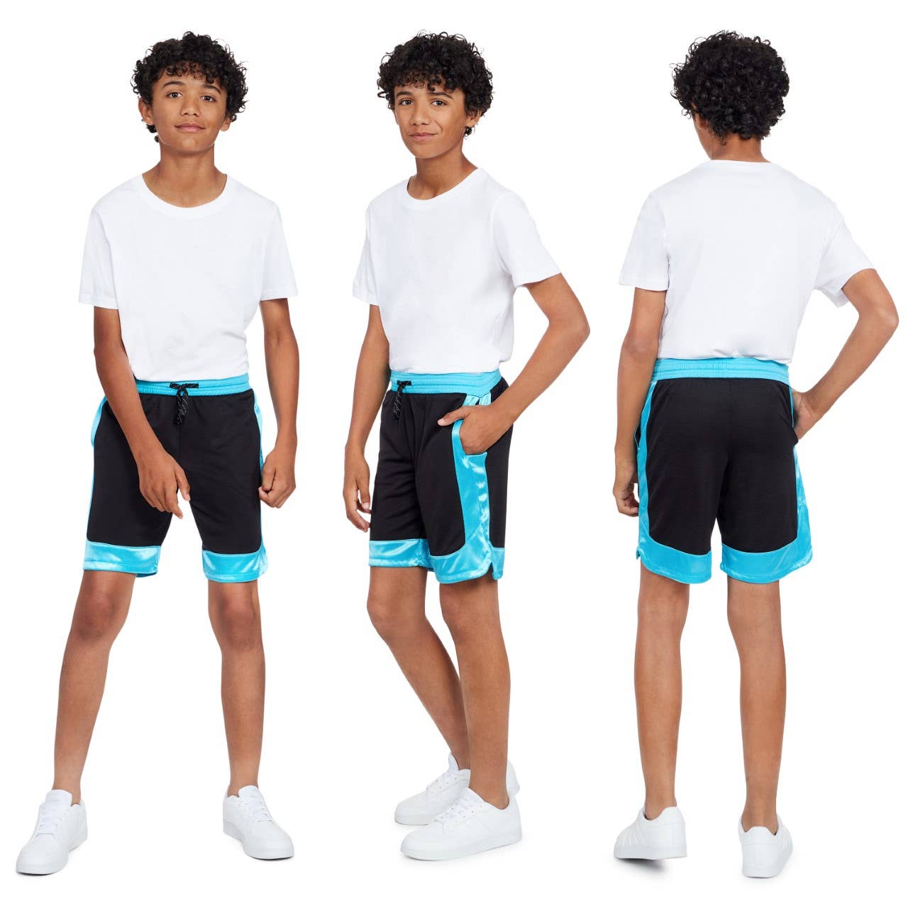 I-Wear Brands - Wholesale Athletic Shorts - Kids - Boy's Basketball Shorts With Pockets16