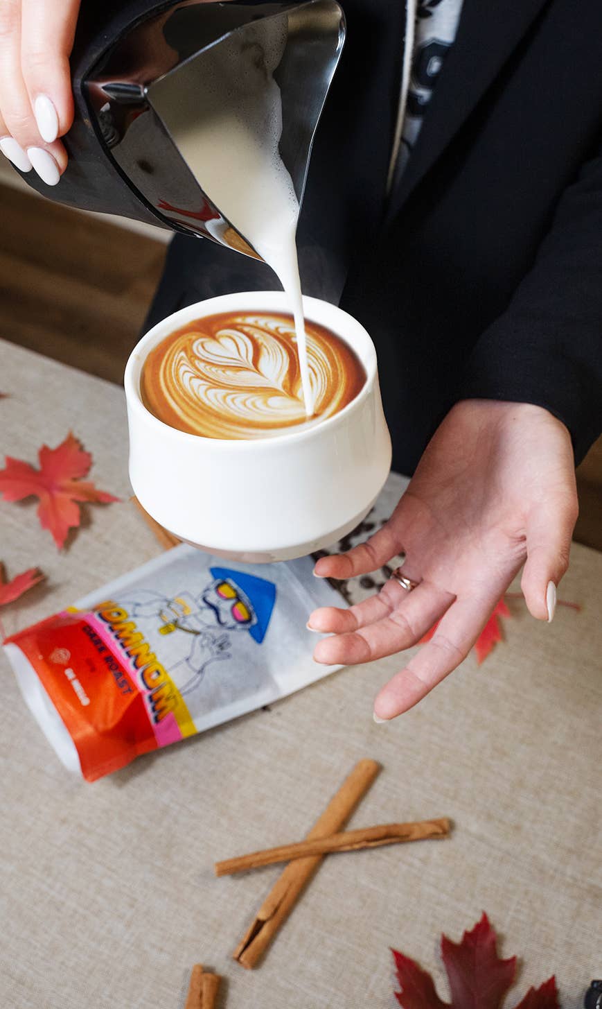 De Mello Coffee - Wholesale Coffee Beans - De Mello Nom Nom Dark Roast (Coffee Beans)3