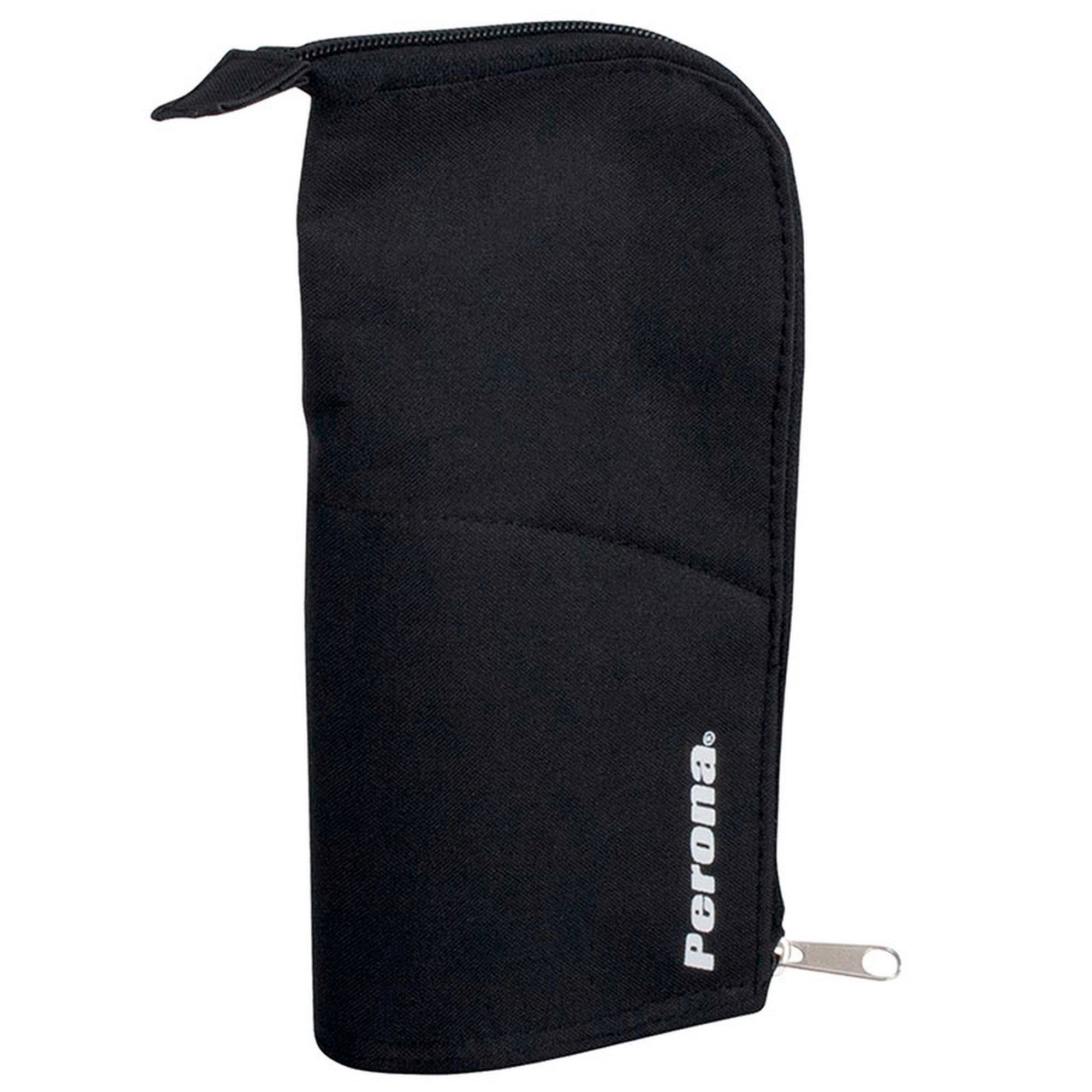 PERONA BAGS - Wholesale Pencil Case/Pouch - Perona 56944 Moldable Black Pencil Case1