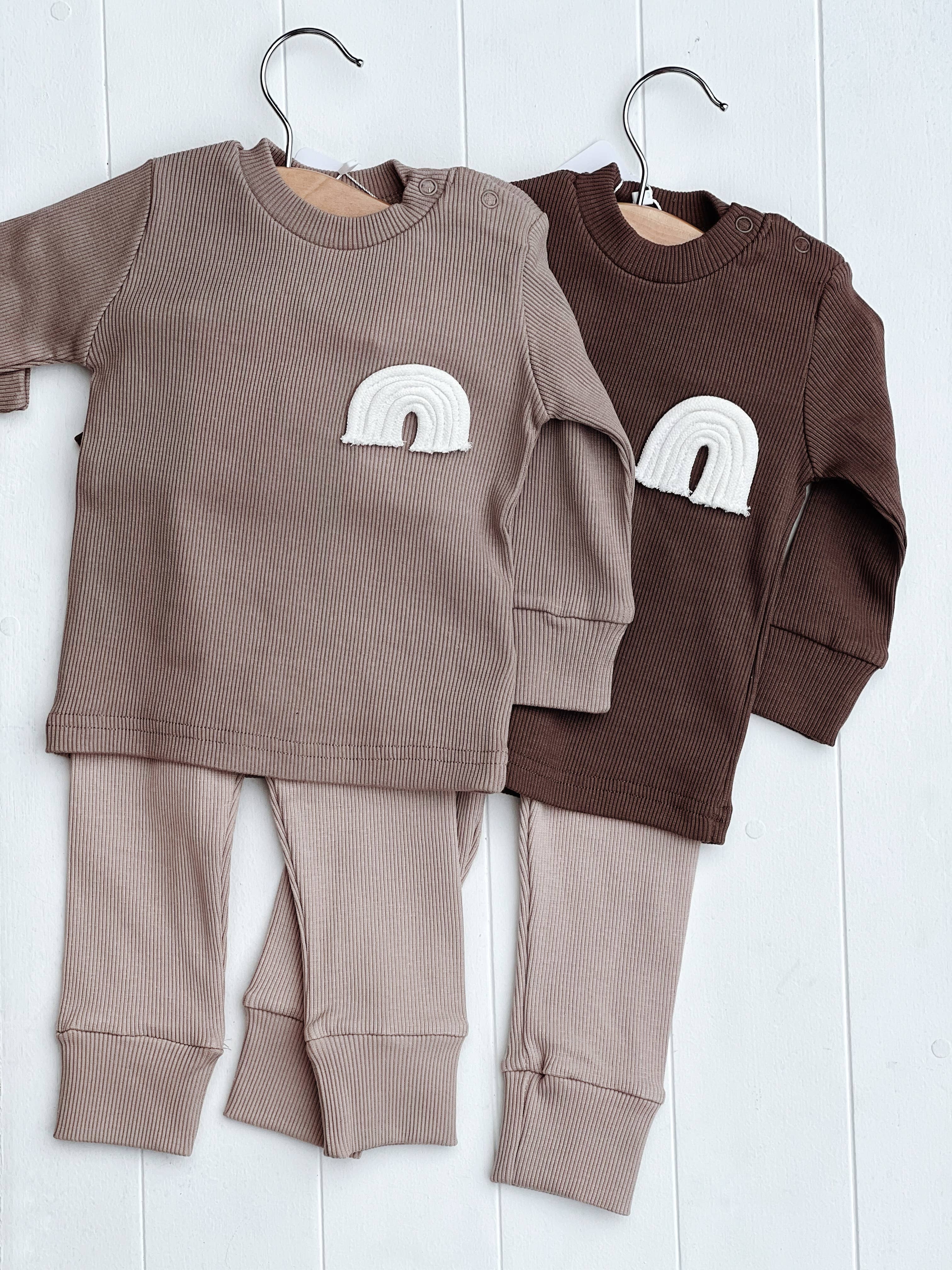 Ada Baby - Vente Ensemble de vêtements – bébé - Ensemble bébé côtelé Ada Baby5