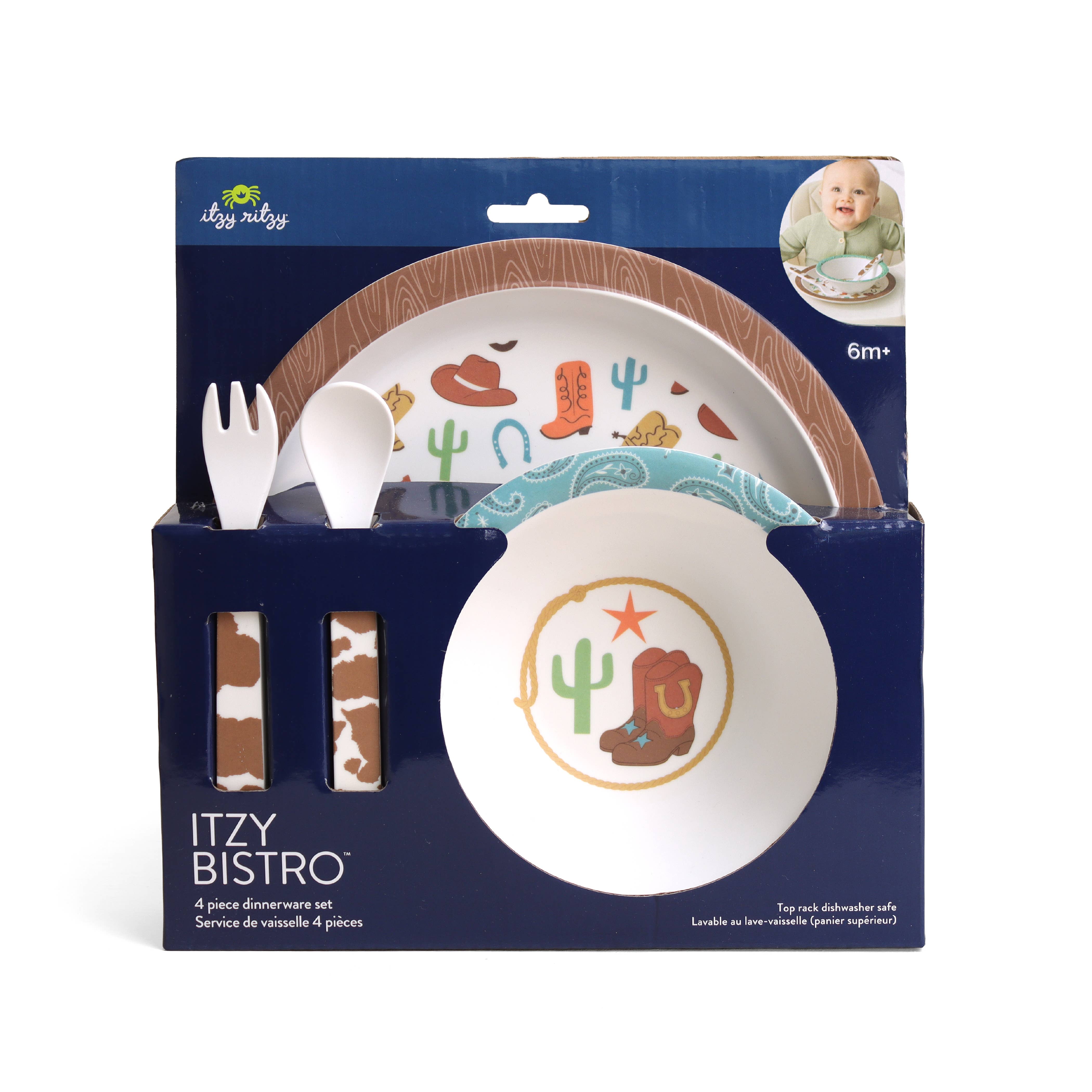 Itzy Ritzy - Wholesale Dinnerware Set - Kids & Baby - *NEW* Itzy Bistro™ - 4 piece dining set1