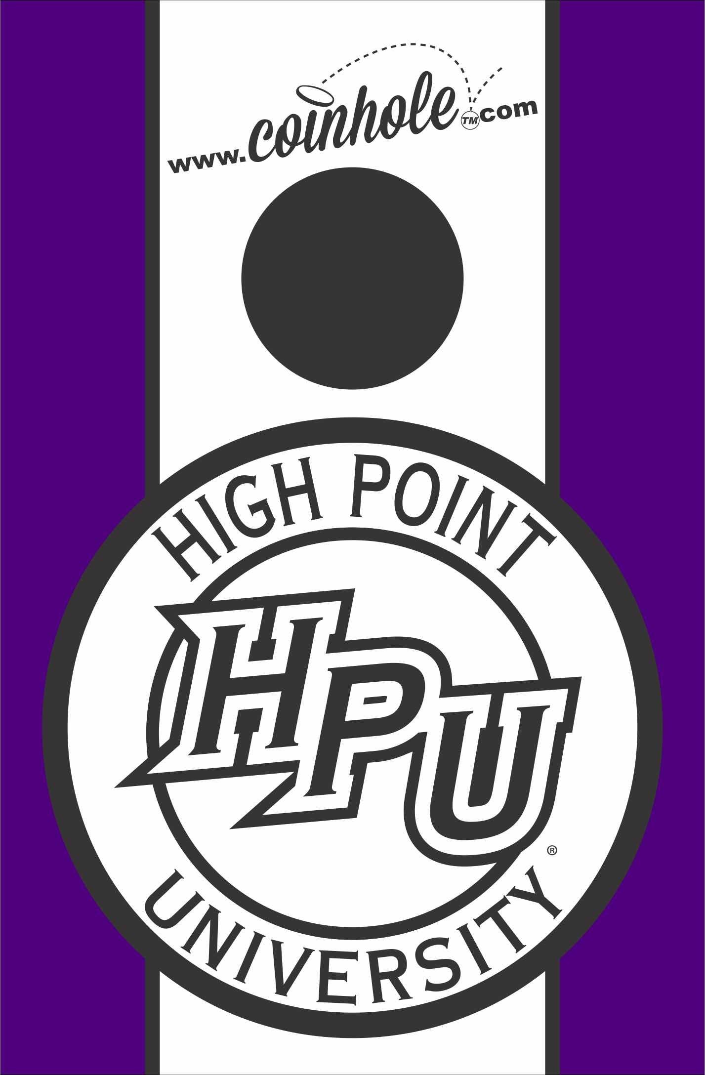 Coinhole - Wholesale Board Game - High Point University Coinhole® Tabletop Game Set1
