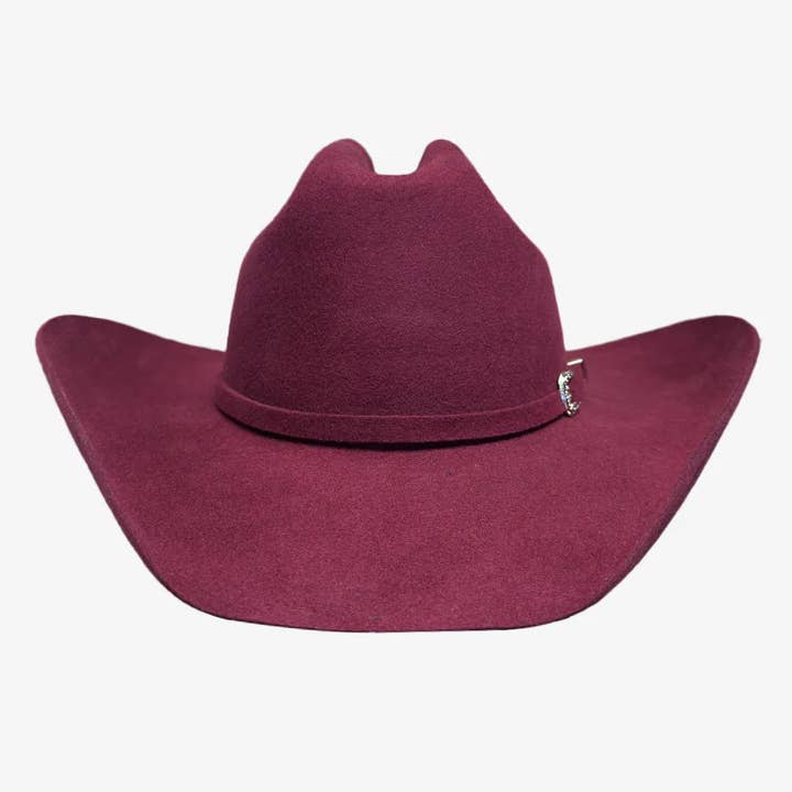 American Hat Makers - Wholesale Cowboyhoed - Uniseks - 100% wollen vilten western cowboyhoed - Style Cattleman66