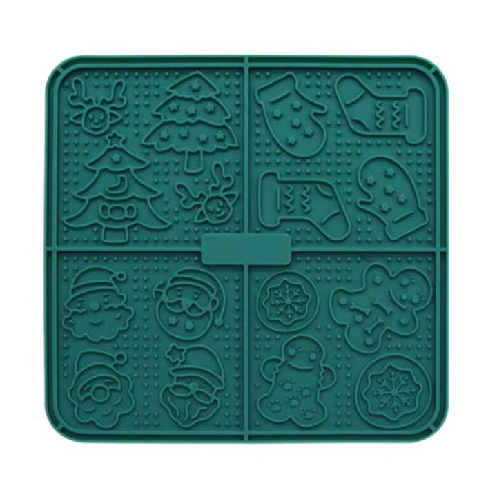 Christmas Lick Mat (3 colors!) for wholesale by Barks and Brownies