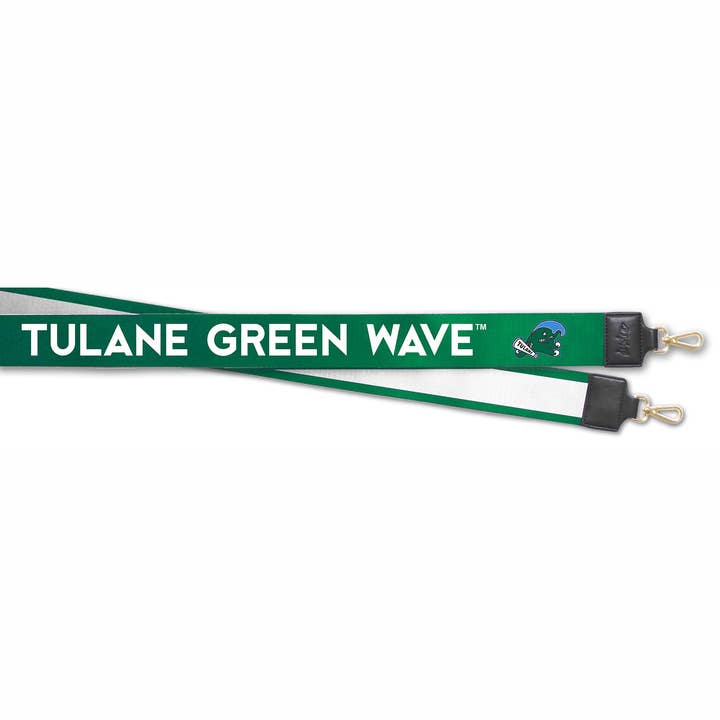 Tulane Green Wave Hailey Purse Strap by Desden for wholesale by Desden