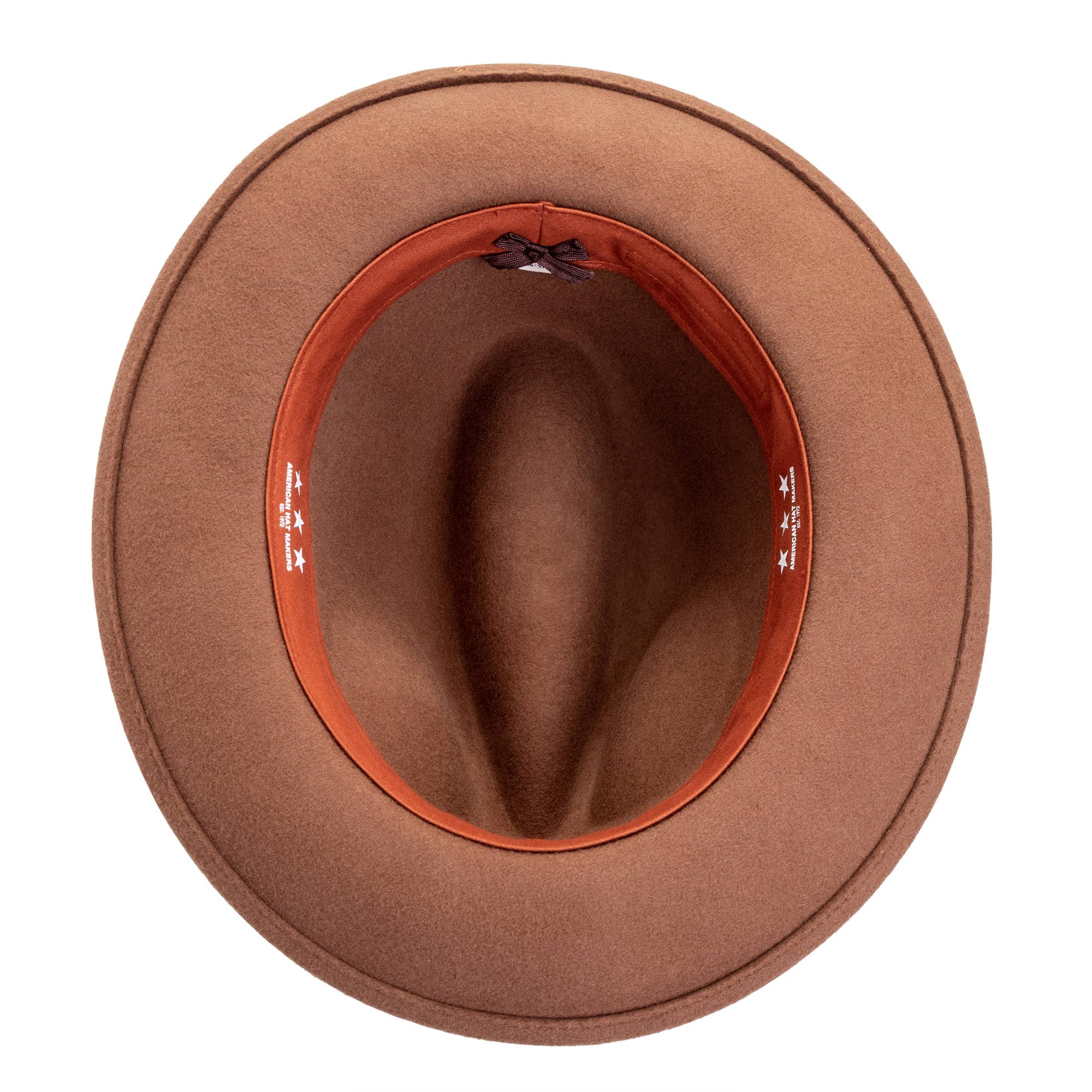 American Hat Makers - Wholesale Fedora - Unisex - Crushable Wool Felt Pinch Front Hat - Style Pablo16