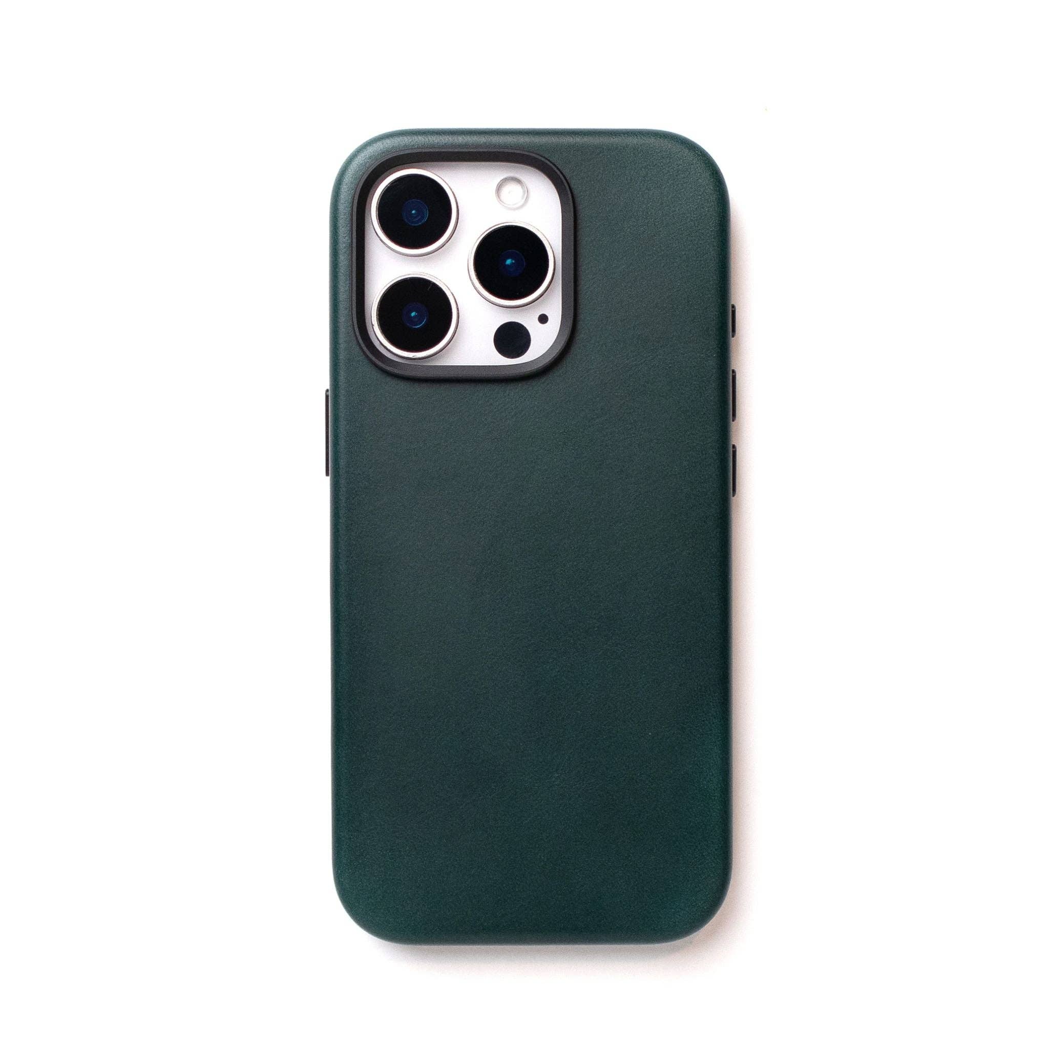 Andar - Wholesale Phone Case - Unisex - The Aspen Full Grain Leather iPhone Phone Case with MagSafe233