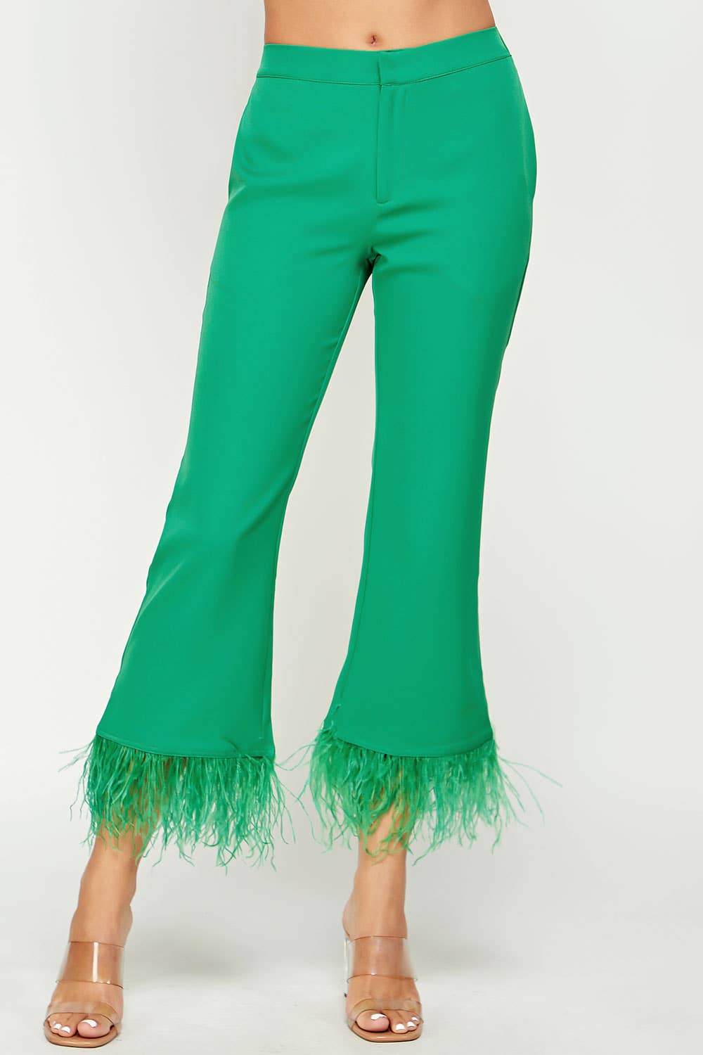Strut & Bolt - Wholesale Pants - Women's - Feather Trim Flare Pants4