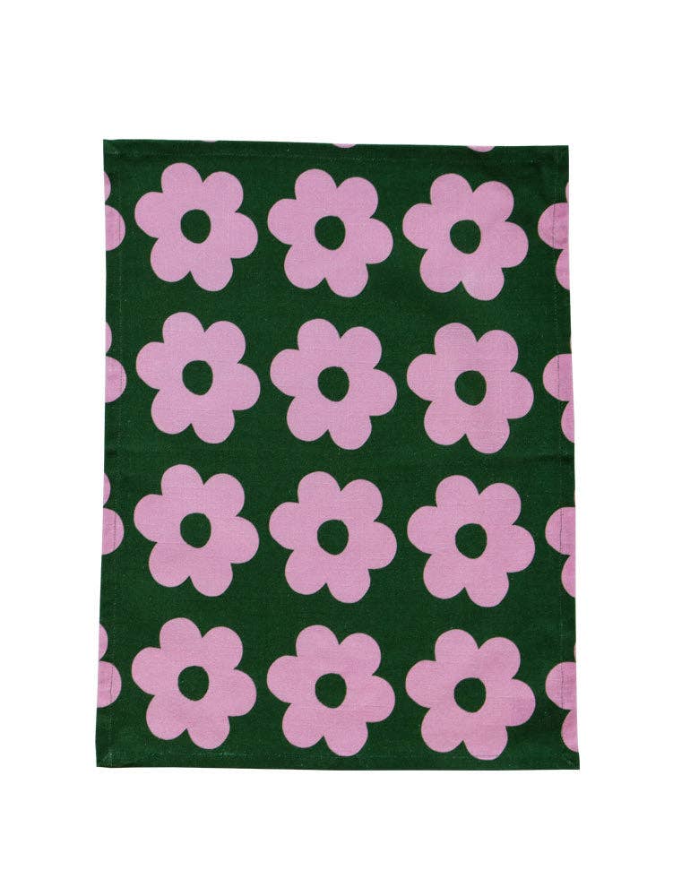 Mosey Me - Wholesale Tea Towel - Flowerbed Tea Towel0