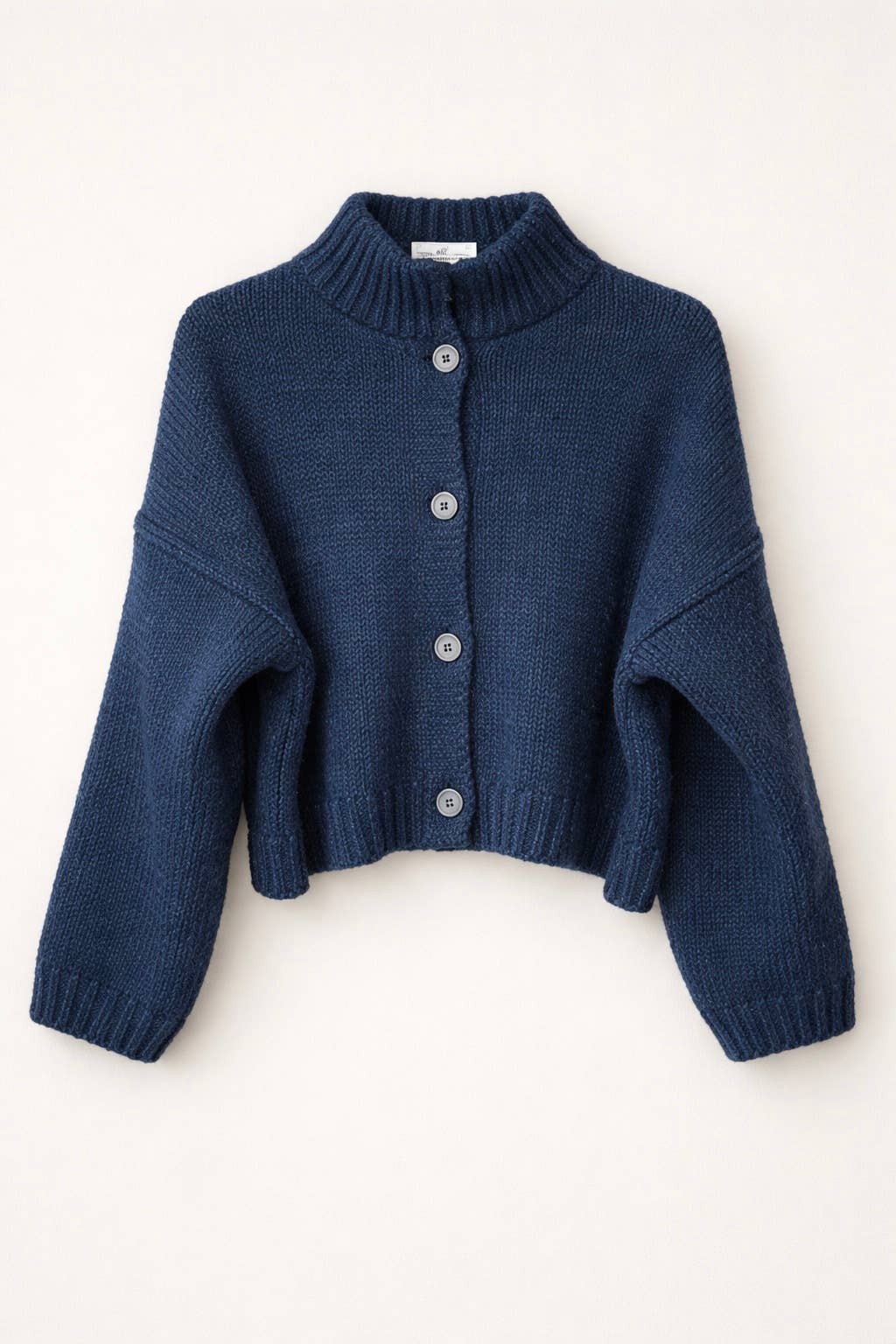 TAMBA – wholesale Kofta - Dam – Angora alpacka kofta med ståkrage och knappslå9