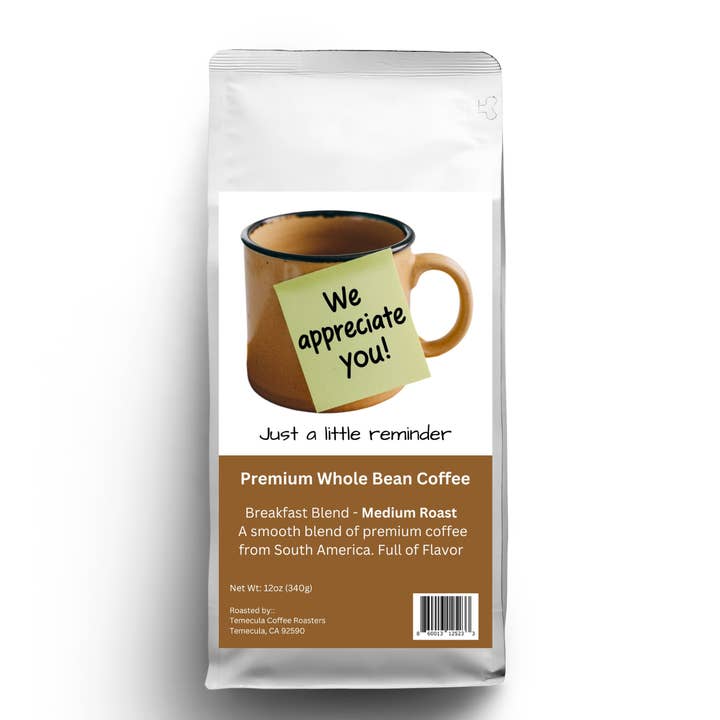 Fresh Notes Coffee Co. - We Appreciate You for wholesale by Fresh Notes Coffee