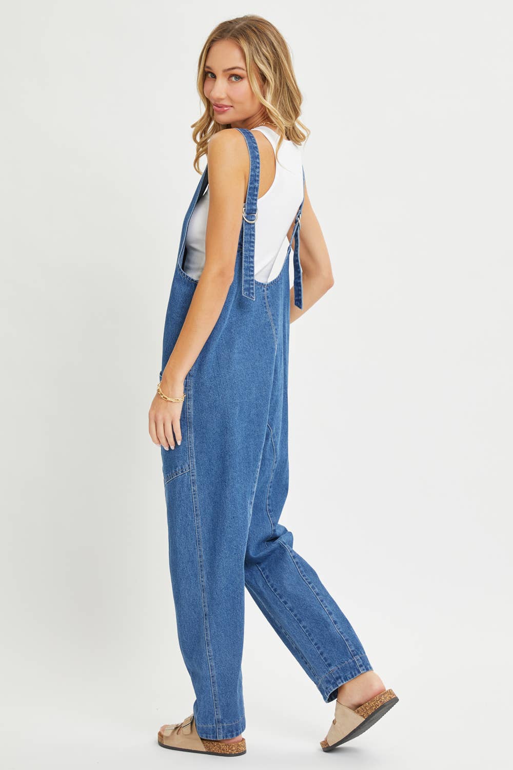 Sweet Lovely by Jen - Wholesale Jumpsuit - Women's - BESTSELLER ONE-AND-DONE DENIM JUMPSUIT16