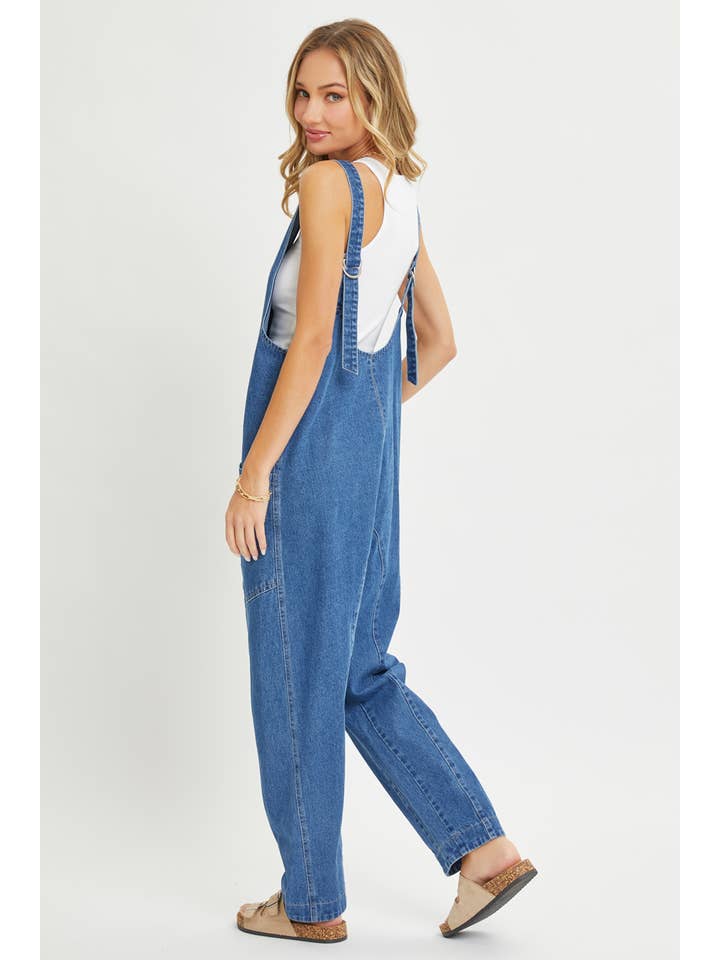 Sweet Lovely by Jen - Wholesale Jumpsuit - Women's - BESTSELLER ONE-AND-DONE DENIM JUMPSUIT16