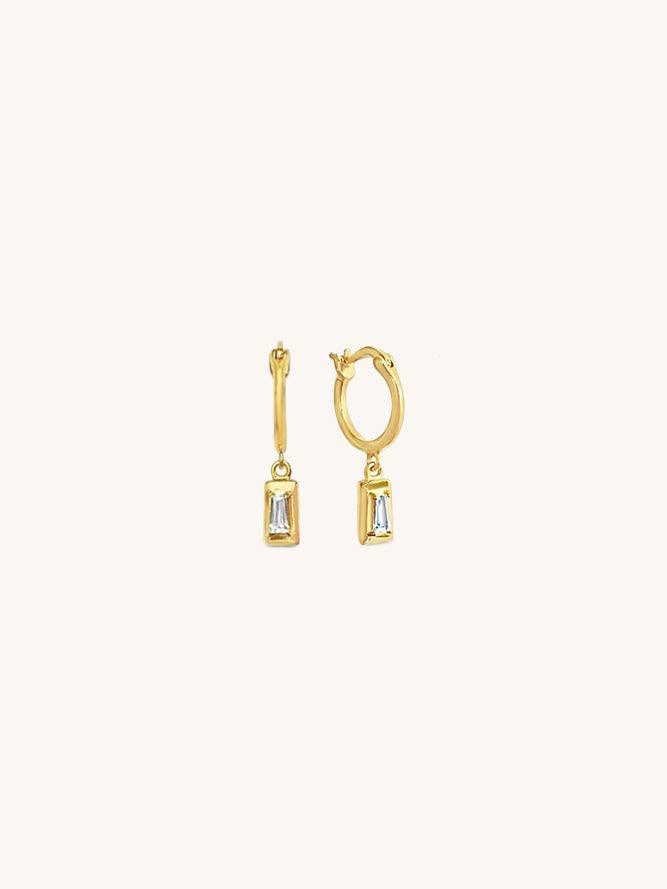 Open Bar Hoop Earrings for wholesale by Sierra Winter Jewelry