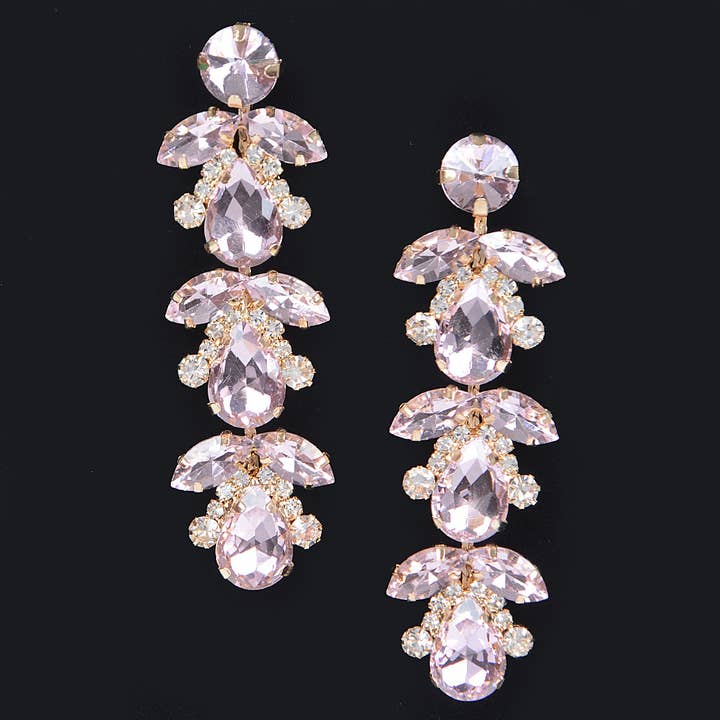 3AM BY H&D ACCESSORIES - Wholesale Dangle Earrings - Rhinestone Earring5