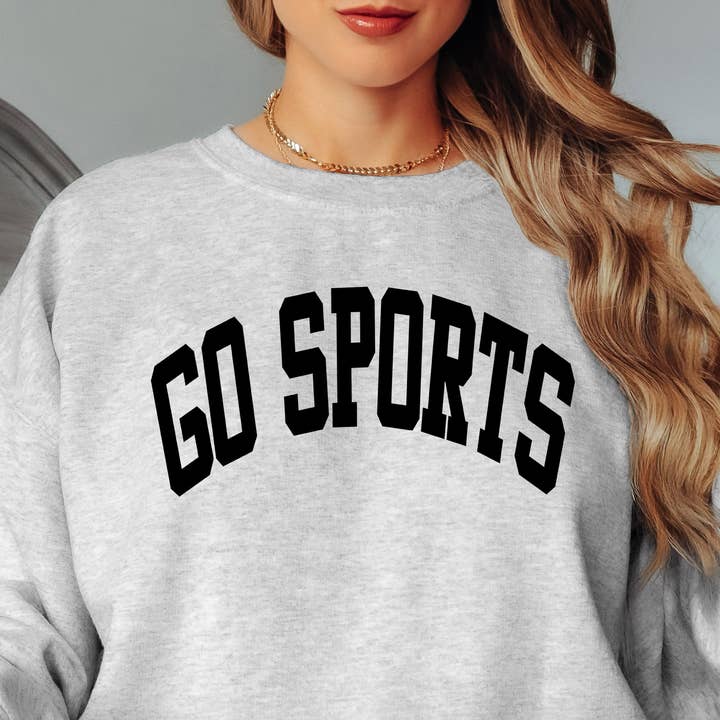 Sweat-shirt graphique Go Sports pour la vente par Glittering South