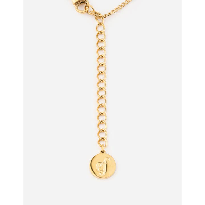 Elevated Faith - Wholesale Pendant/Charm Necklace - Gold WWJD Necklace