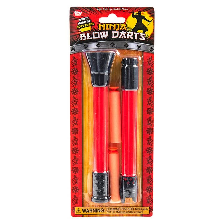 La Luna Bella - Toys - Wholesale Classic Toy - Kids - 13" NINJA BLOW DARTS LLB kids toys