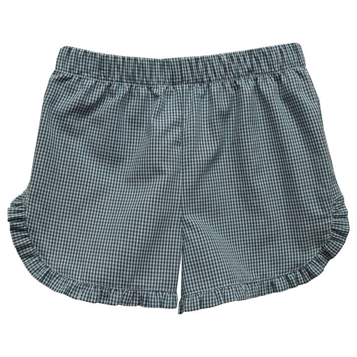 Vive La Fete - Wholesale Shorts - Kids - Gingham Girls Ruffle Short