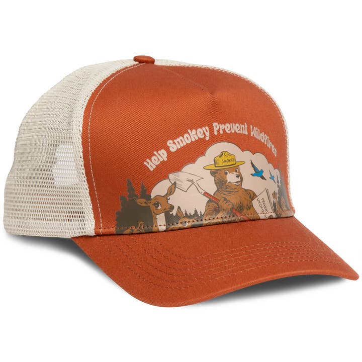 Help Smokey 5-Panel Trucker Hat for wholesale by The Landmark Project
