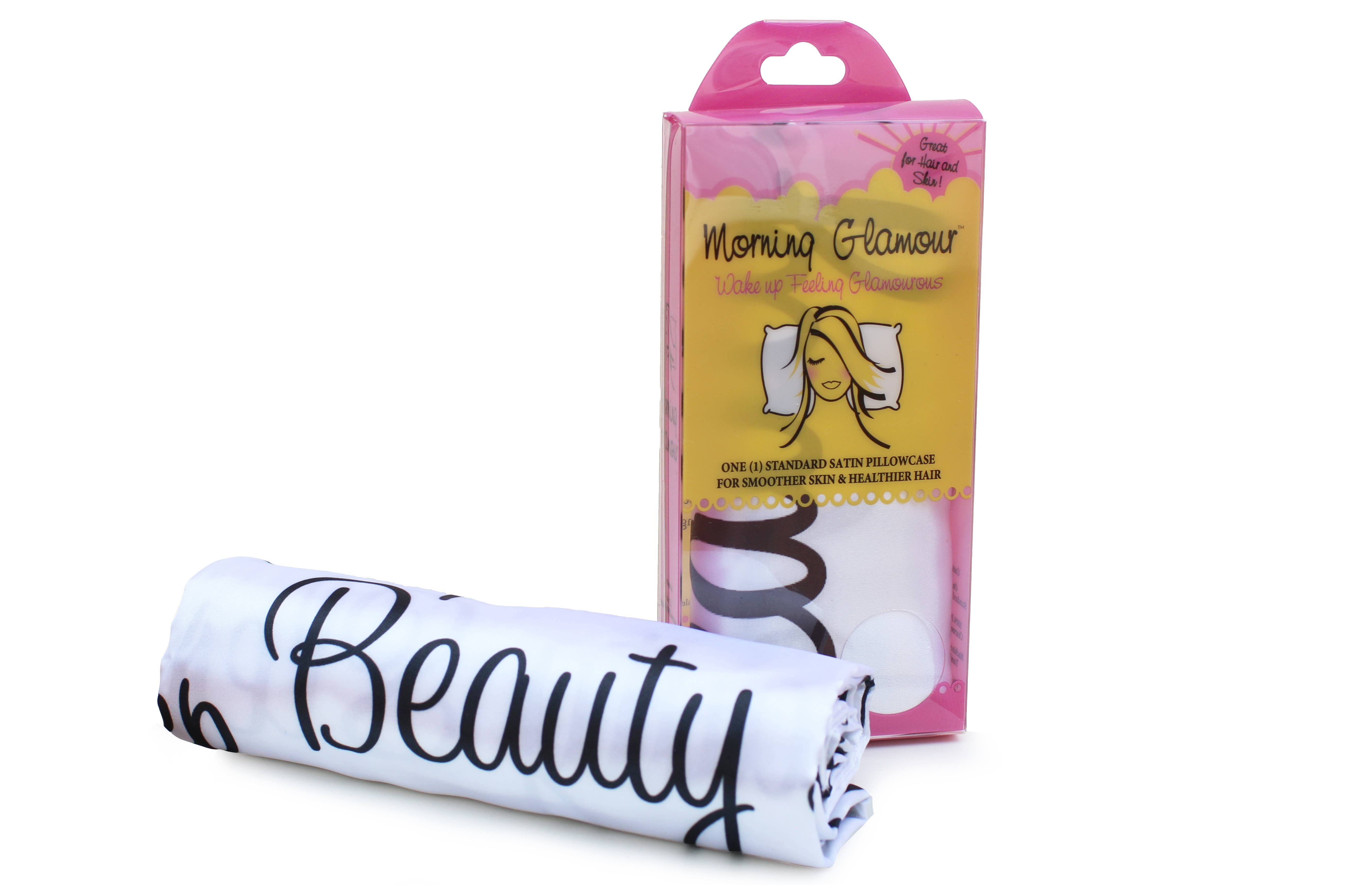 Morning Glamour - Vente Taies/housses d'oreiller - Taie d’oreiller satin standard/reine - essentiel pour le soin de soi, cadeau parfait36