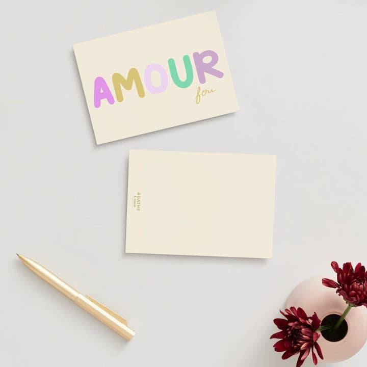 agathe & cocö - Wholesale Postcard - Postcard - Crazy LOVE3