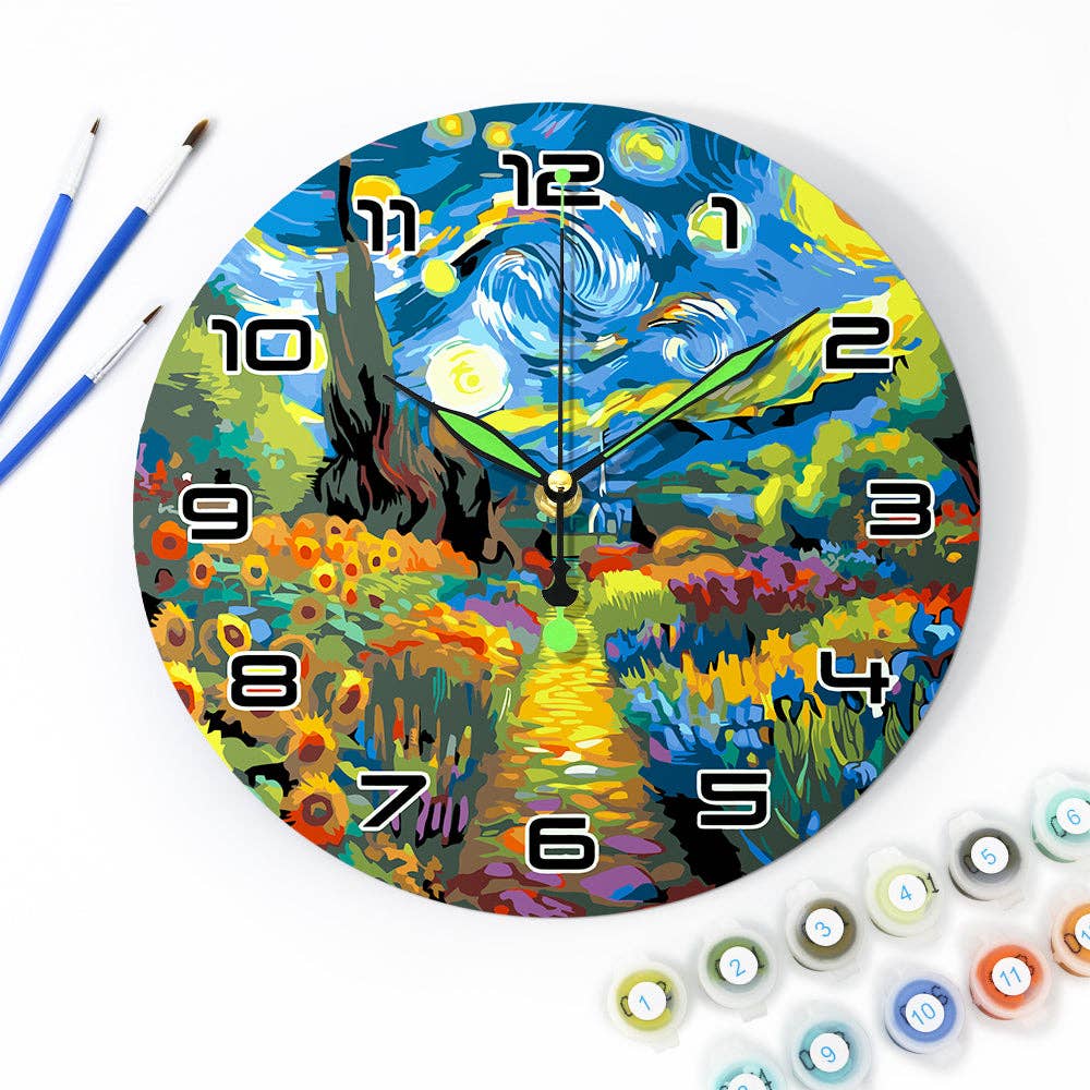 Paint Your Numbers – Engroshandel DIY-hobbysæt – Mal Øjeblikket – Stjernehave Urkit0