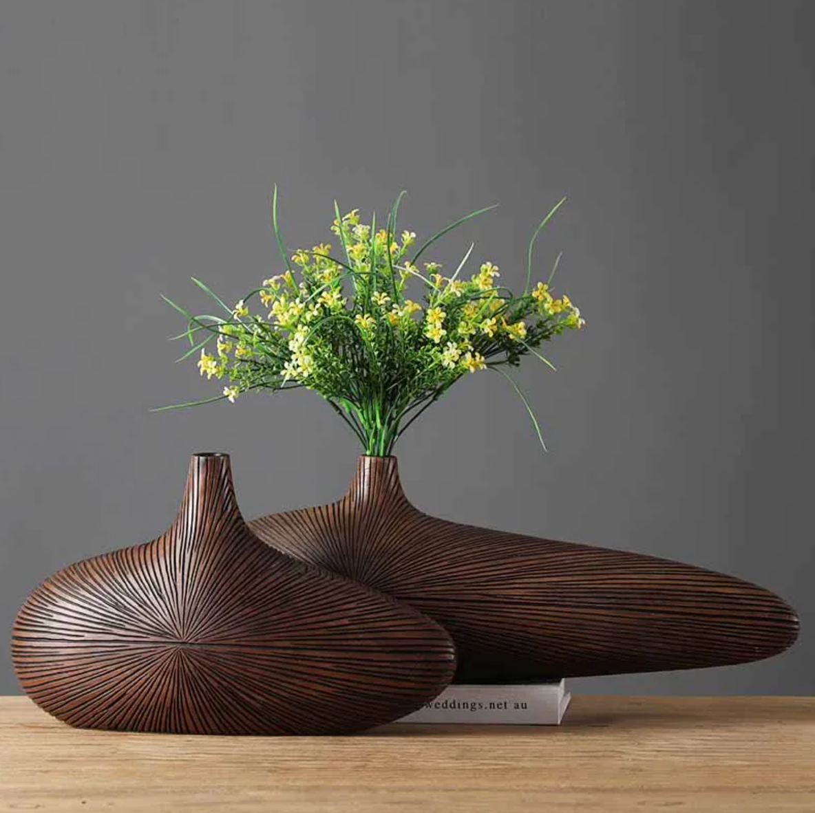 BRECK + FOX – Engroshandel Vase – Sahara skulptureret vase2