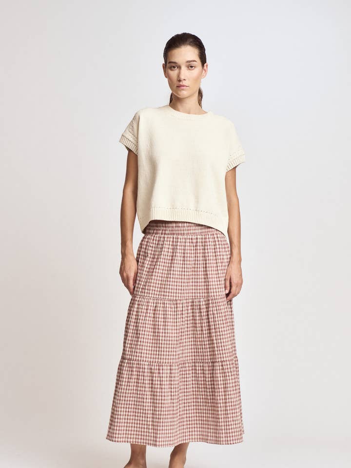 42210 - LOOSE FIT KNIT TOP for wholesale by Grade & Gather