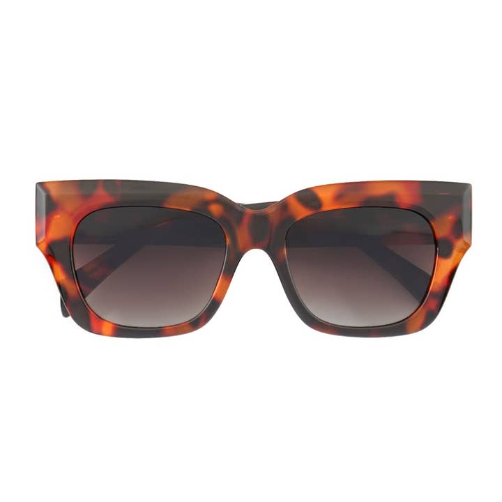 Ryan Simkhai Eyeshop - Wholesale Sunglasses - Unisex - CELIA | Tortoise | Smokey Lens