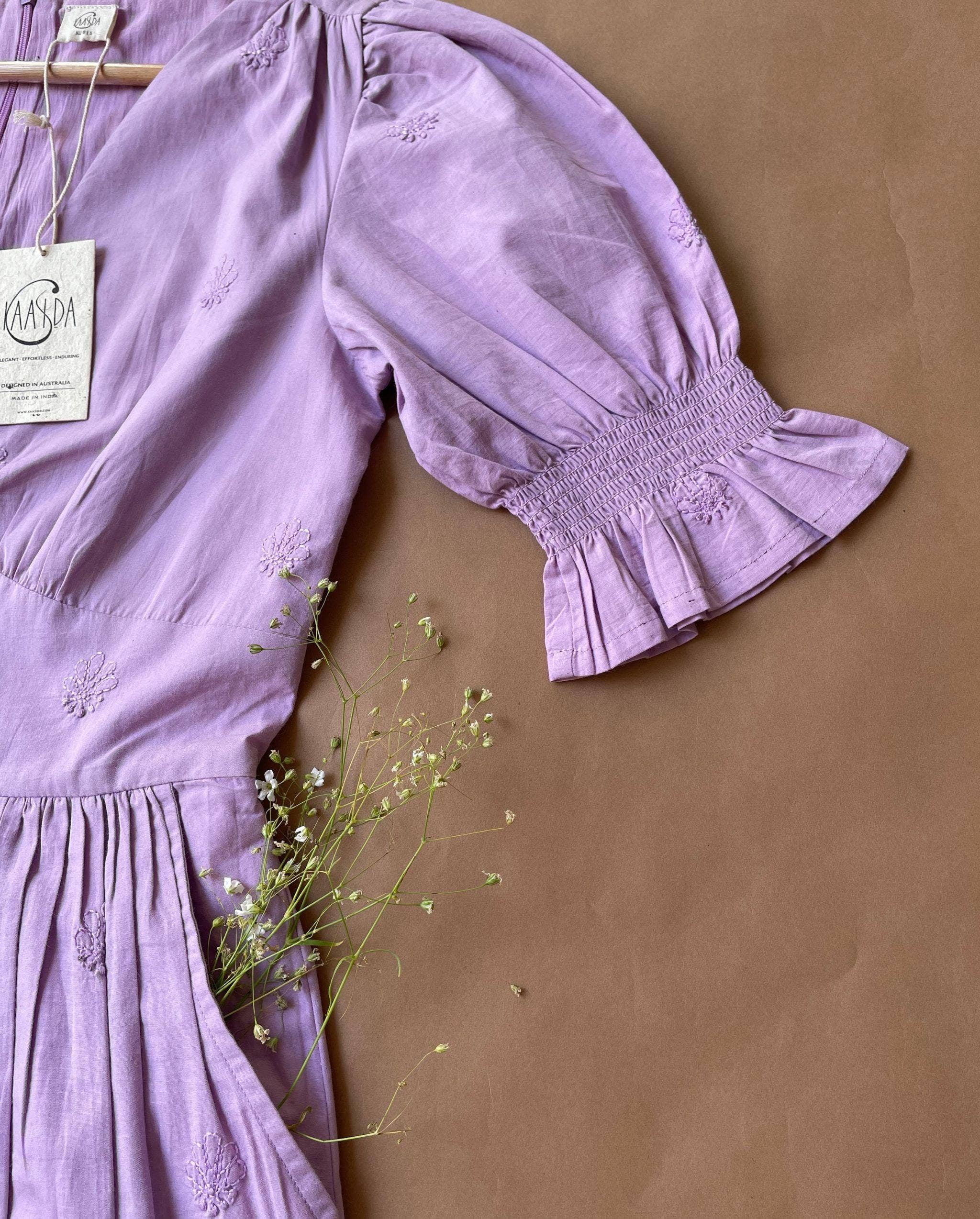 Kaasida | Women Fashion Boutique - Wholesale Dress - Women's - Aasia Lilac Midi Dress22