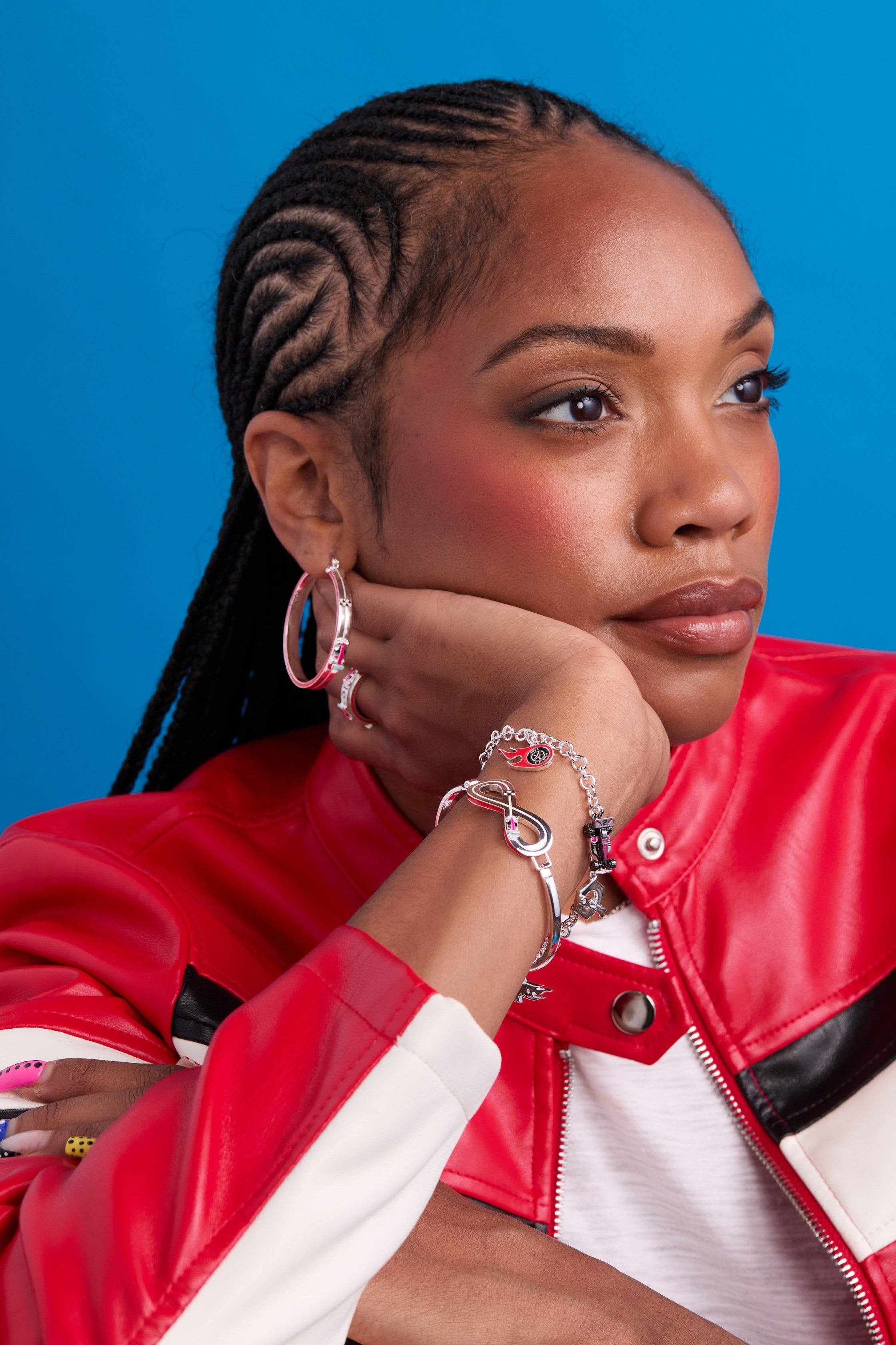 Alex and Ani - Wholesale Hoop Earrings - Hot Wheels™ Racecar Hoop Earrings3