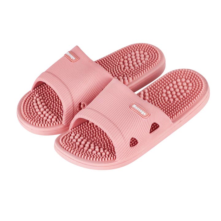 Acupressure Massage Slippers Non Slip Pink Womens Size S and M (1/40) for wholesale by Urban Tokyo