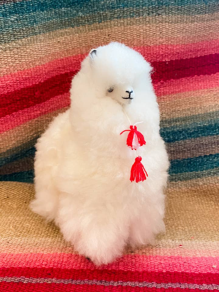 8" Alpaca Stuffy for wholesale by Asher Market